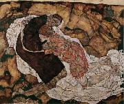 Egon Schiele Death and Maiden (mk12) Spain oil painting reproduction